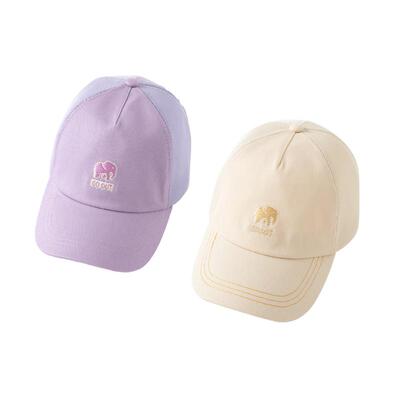 戴维贝拉男童帽子女童鸭舌帽