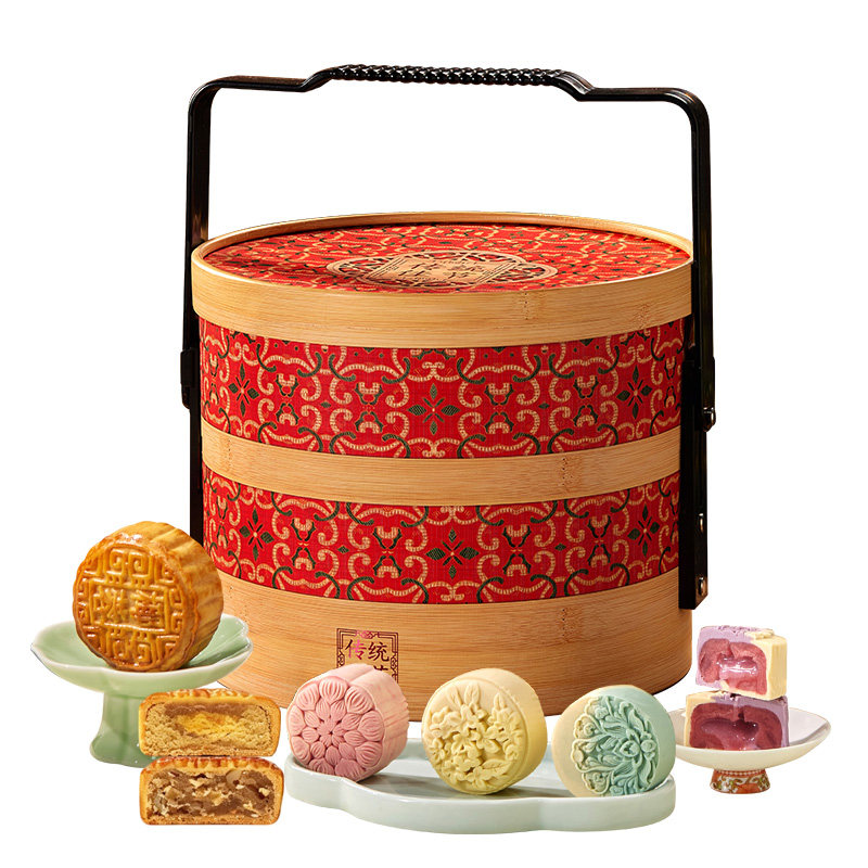 高档中秋节月饼礼盒装团购送礼品