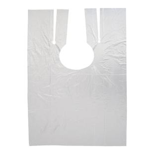 一次性染发披肩理发店专用围布围脖发廊美发焗油塑料防水透明加厚