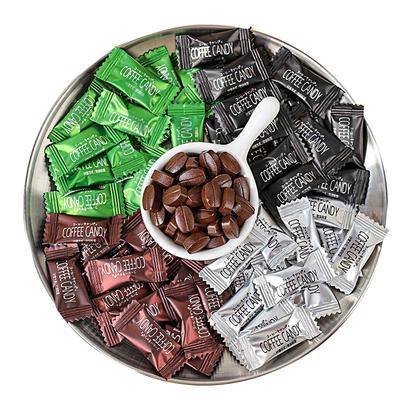 亲劲黑咖啡豆糖多口味散装小糖果