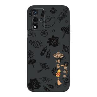 平安喜乐适用oppoA93s手机壳A93S新款OPPO5G液态硅胶opp0pp0ppoA套oppa新年oppopfgmoo男pfgmoo女oppopfgm00