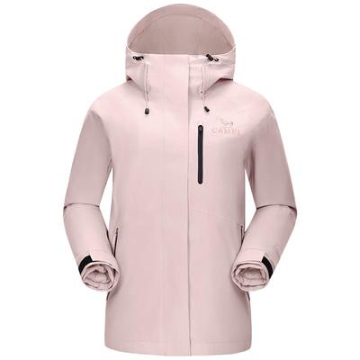【羽绒内胆】骆驼户外羽绒服冲锋衣女三合一防水防风登山服外套男