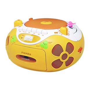熊猫CD机磁带CD一体播放机DVD儿童英语学习光碟怀旧手提收录CD650