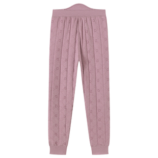 顶瓜瓜女士秋冬加绒加厚保暖裤三层夹棉双面暖绒羊毛夹层保暖单裤