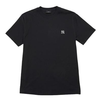 MLB圆领短袖T恤纯色简约百搭透气