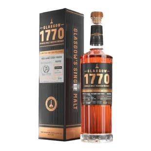 格拉斯哥1770 5年泥煤单桶单一麦芽威士忌 『品』赠送品牌杯