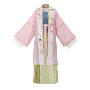 花朝记｜国丝汉服节｜期夕｜纤云｜春夏复原｜宋制对襟衫百迭裙