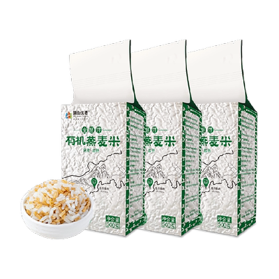 阴山优麦燕麦米500g*3袋