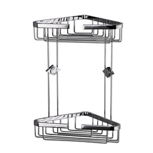 科勒双层角篮K-18434T/1897丽笙储物篮卫浴五金挂件浴室角架储物