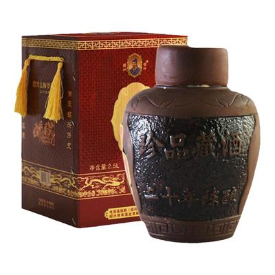 绍兴师爷二十年陈太师爷酒2.5L