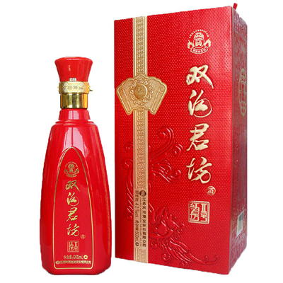 正品双沟红君坊浓香型纯粮白酒