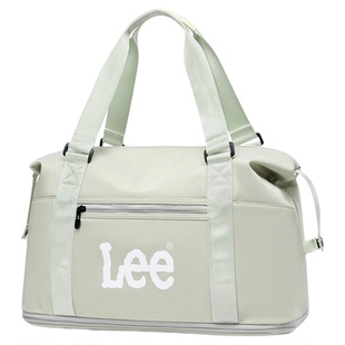 Lee短途旅行袋户外轻便干湿分离手提包出差大容量扩容折叠行李袋