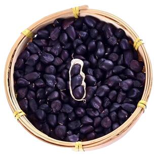 2025新货云南特产富硒黑花生带壳黑花生紫衣花生黑衣新货营养丰富