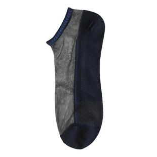 男士丝袜夏季超薄浅口隐形袜冬爱冰丝船袜水晶透明丝袜棉底丝袜子