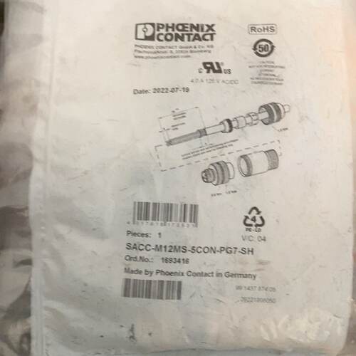 【议价-可维修】SACC-M12MS-5CON-PG7-SH 电子配件  /均有货