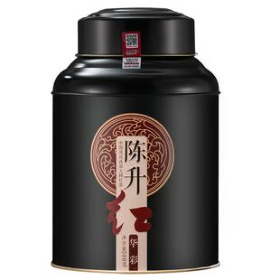 陈升红华彩黑罐500g高原大树红茶特一级凤庆滇红野生茶叶旗舰店