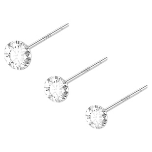 999纯银养耳洞钻石耳钉女2025新款小耳环养耳棒耳骨钉高级感耳饰