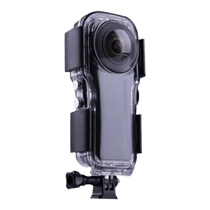 适用于影石Insta360 ONE RS一英寸莱卡全景防水壳运动相机保护壳40米深潜水浮力棒配件