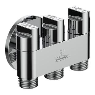 一进三出角阀马桶伴侣喷枪套装双控二出三通四通分水器洗衣机龙头