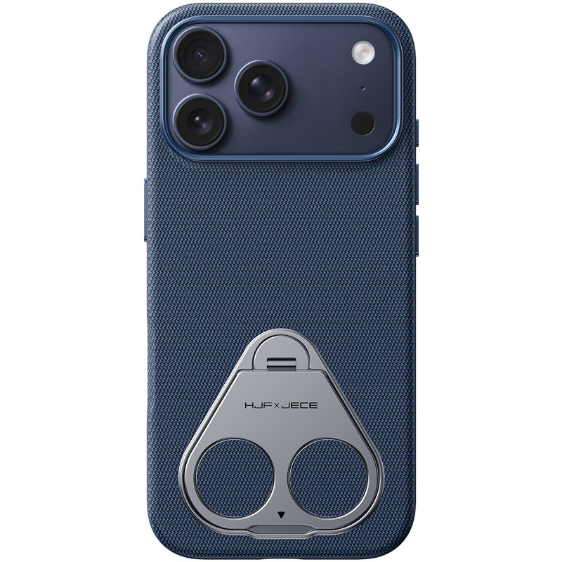【零重力指环】JECE适用苹果17ProMax手机壳新款iPhone17pro编织纹磁吸相机按键全包防摔保护套超火支架挂