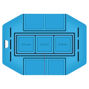 鹿仙子植锡垫CPU芯片手机维修焊接垫板硅胶隔热垫耐高温绝缘工具