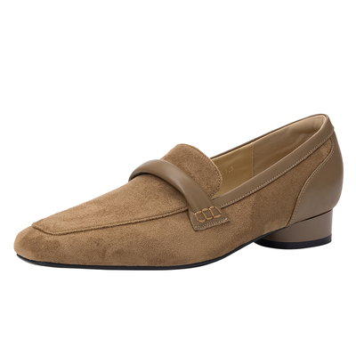 达芙妮乐福鞋女法式复古软底通勤