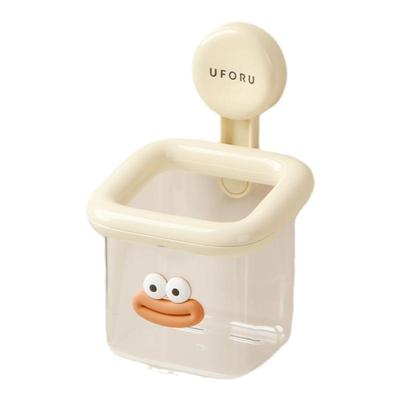 吸盘废弃洗脸巾收纳盒壁挂卫生间浴室洗手台擦脸巾二次利用收纳盒