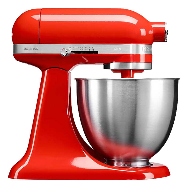 KitchenAid进口厨师机小型mini家用鲜奶机打蛋器多功能搅拌机