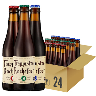 【进口】比利时进口Rochefort罗斯福10号330ml修道院精酿啤酒68号
