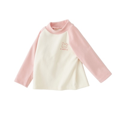 女童打底衫秋装德绒半高领