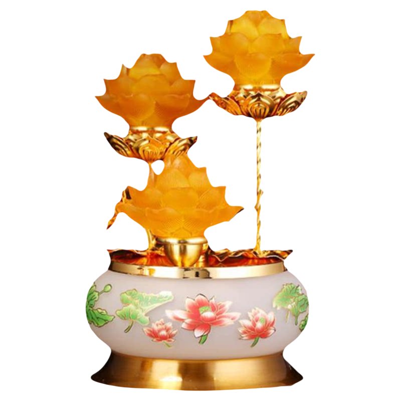 格宏荷花灯长明灯供奉供灯