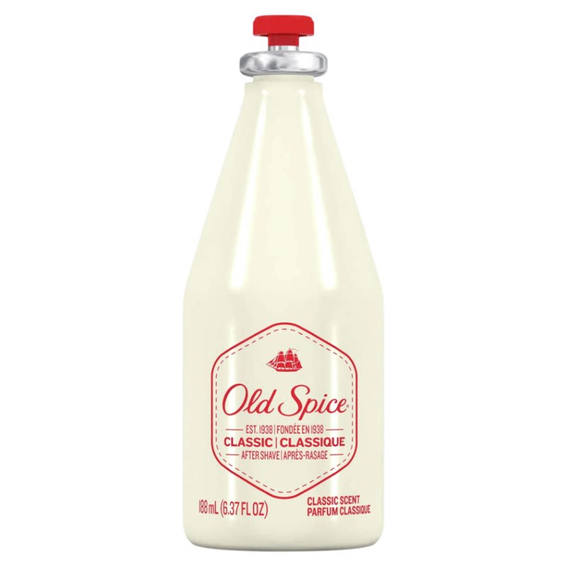 现货美国Old Spice老帆船 After Shave须后水经典古龙香188ml