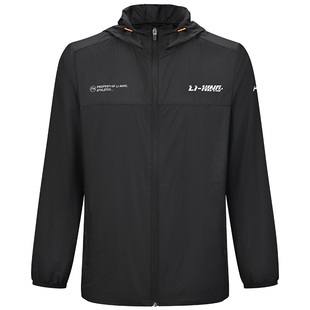 李宁运动防嗮衣男女同款连帽拉链外套运动服乒乓球服透气长袖