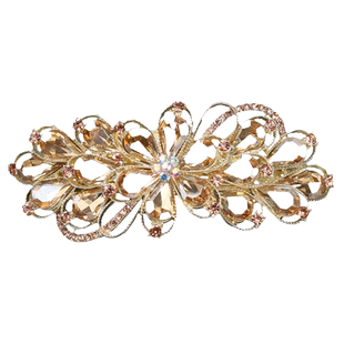 大号发夹弹簧夹时尚气质中老年妈妈发夹发卡后脑勺盘发横夹发饰