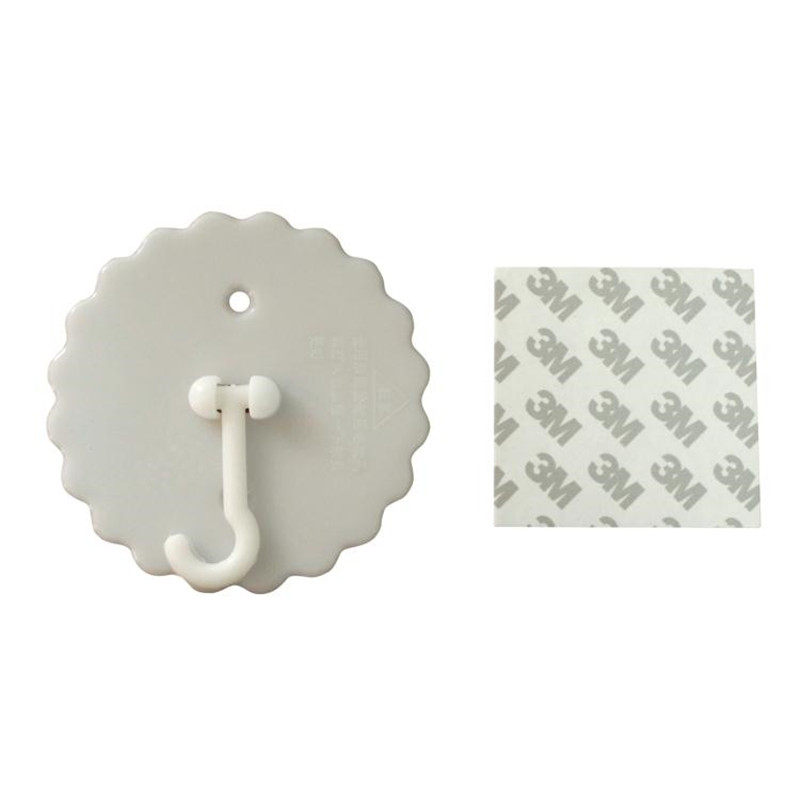 圆顶蚊帐专用粘钩挂钩吸盘吊顶蚊帐挂钩强力旋转吸盘双层两用粘勾