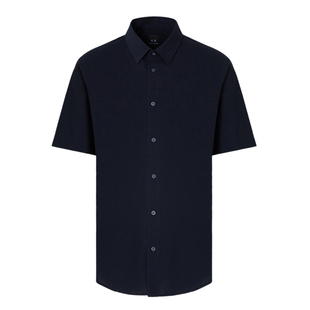 Armani/阿玛尼AX 男士时尚休闲简约短袖衬衫 XM001237 AF13141