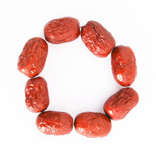 新枣5斤新疆若羌灰枣大特级原生态未清洗自然吊干孕妇零食粥红枣