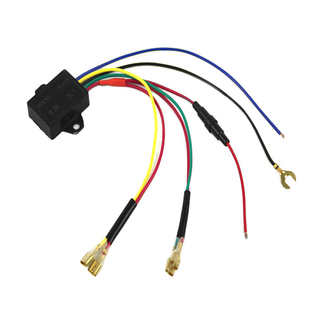 摩托车变音喇叭控制器八音喇叭继电器12v回音喇叭继电器控制器