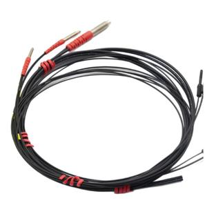 漫反射光纤传感器线光纤放大器探头光纤感应线M3M4M6同轴多芯