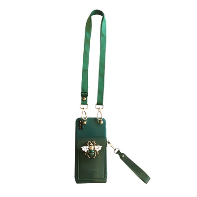 适用苹果16promax零钱包软手机壳