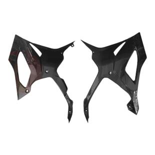 适用宝马 BMW S1000RR M1000rr改装碳纤维外壳大包底侧板下导流罩