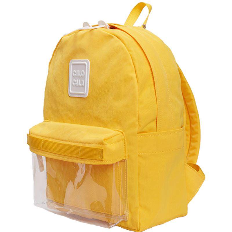 【自营】CILOCALA日本双肩包女多尺寸透明果冻包女生校园书包背包