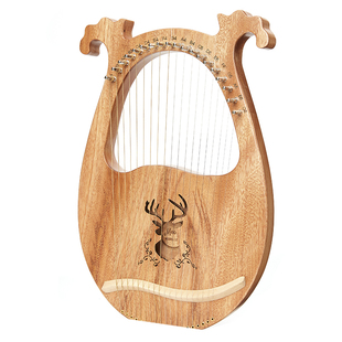 莱雅琴19弦初学者21弦小竖琴lyre琴24箜篌便携式小众乐器简单易学