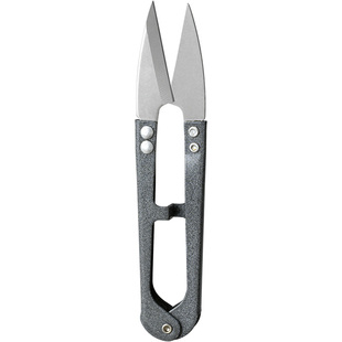 张小泉小剪刀迷你弹簧U型纱剪十字绣剪线头剪绣花剪缝纫剪子工具