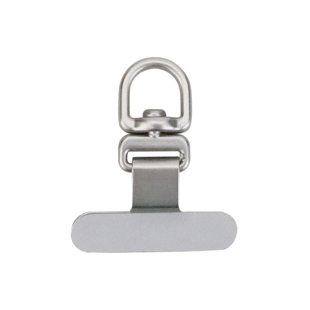 里面LM｜迷你静音孔手机垫片手机挂绳夹片不锈钢连接片手机挂绳