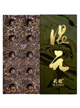 彩程普洱茶熟茶古树纯料2000年刮风寨古树熟饼357克软糯甜滑醇厚