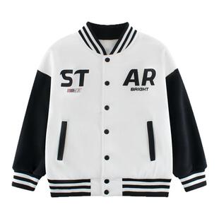GRRR品牌棒球服外套童装秋冬季新款儿童运动青年男女生卫衣加绒