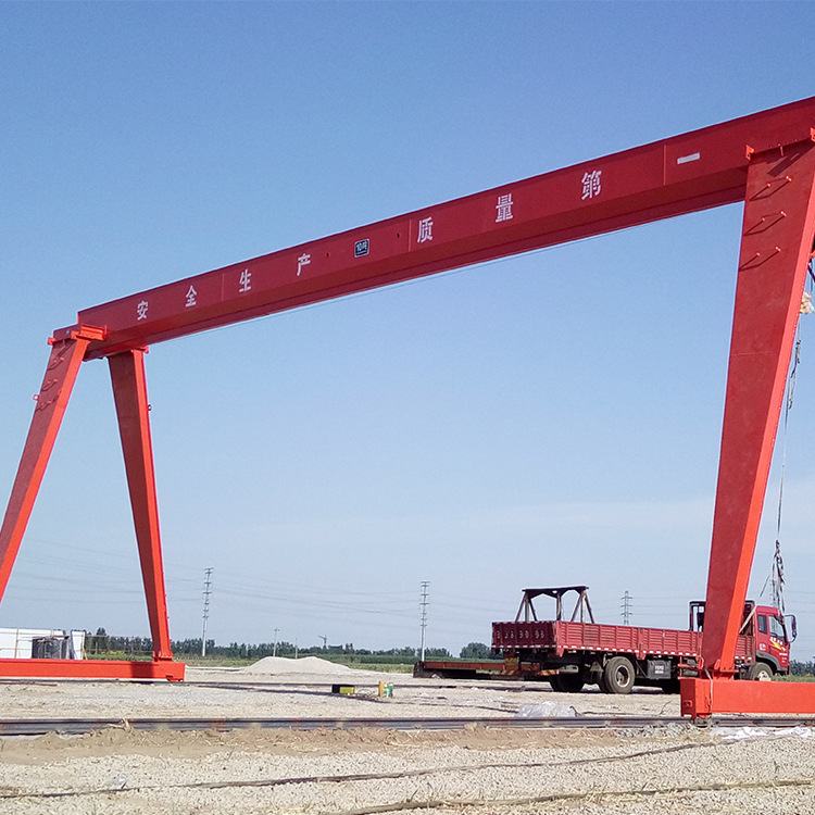 销售安装10吨20吨30吨龙门吊 单双梁欧式龙门吊起重机 门式起重机