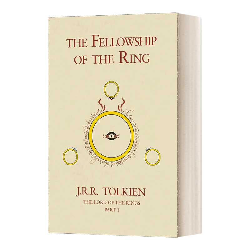 英文原版小说 The Fellowship of the Ring 指环王1 魔戒现身 精装 The Lord of the Rings 英文版 进口英语原版书籍