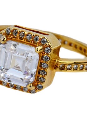 欧美饰品HB镶钻镀金耳钉耳饰项链戒指简约时尚气质优雅百搭日常